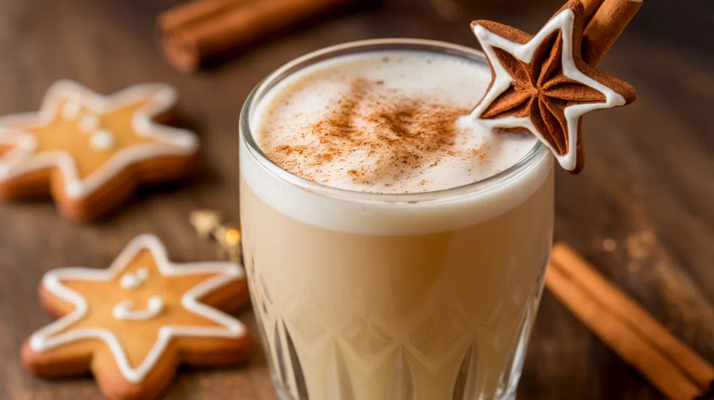 Gingerbread Eggnog Delight