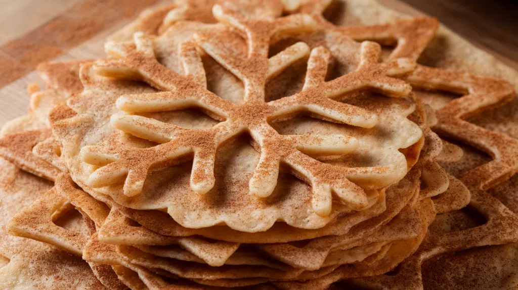 Cinnamon Sugar Snowflakes