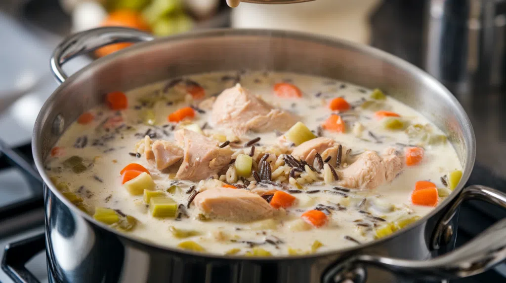 Creamy Chicken and Wild Rice Soup