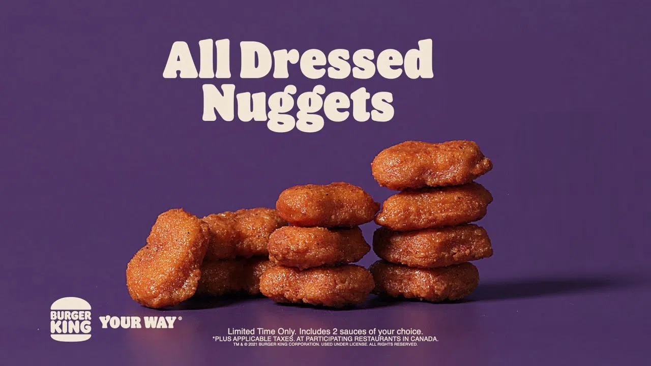 Burger King has 'All Dressed' nuggs!
