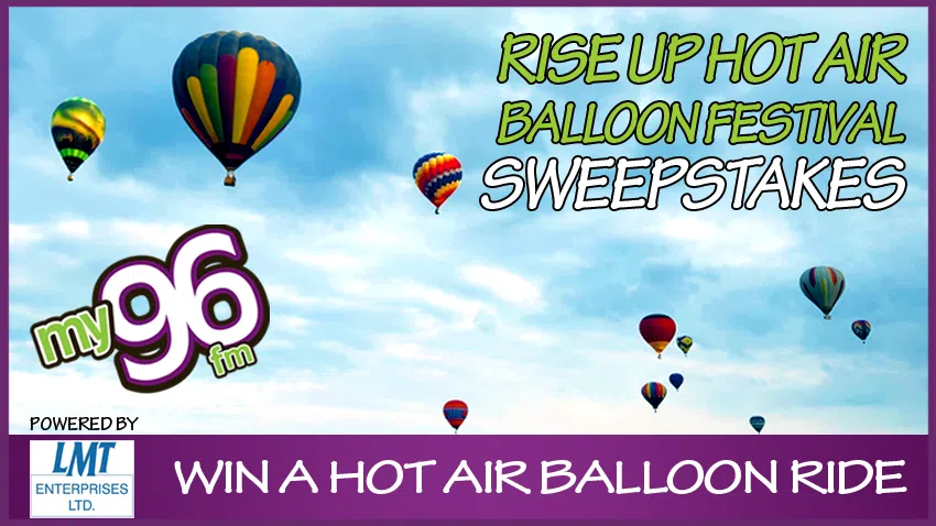 Rise Up Hot Air Balloon Festival Sweepstakes