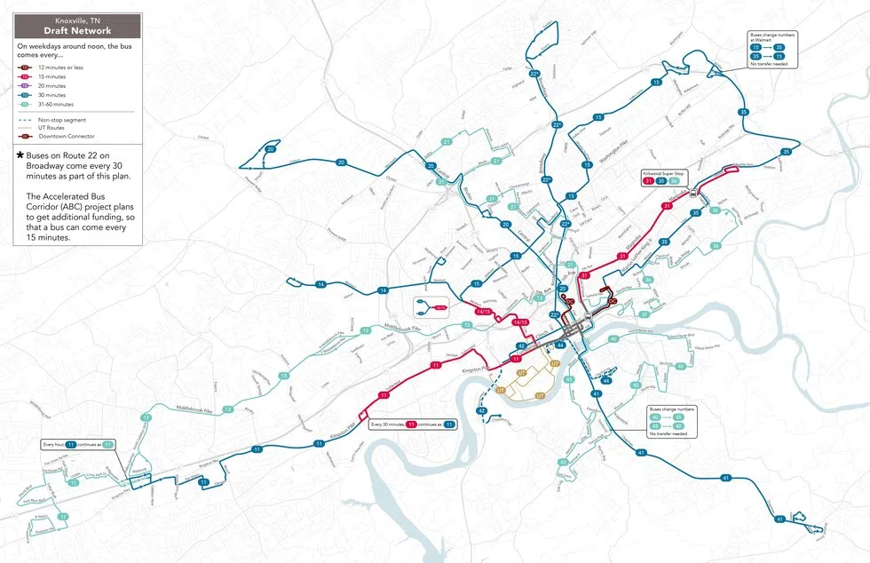 KAP Transit Map