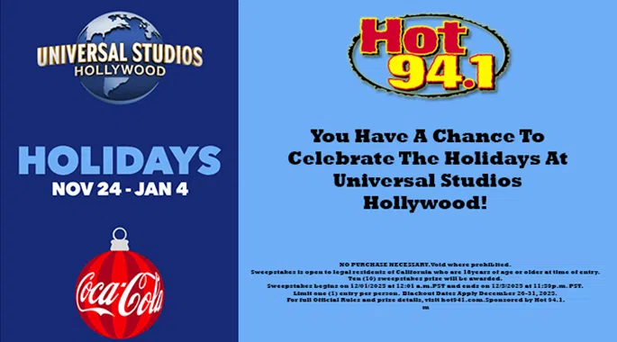 Feature: https://www.hot941.com/hot-94-1-has-your-chance-to-win-two-tickets-for-universal-studios-hollywood/