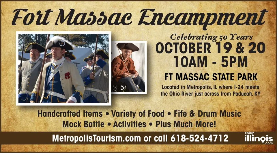 FORT MASSAC ENCAMPMENT RETURNS TO METROPOLIS OCTOBER 19TH & 20TH WFIW