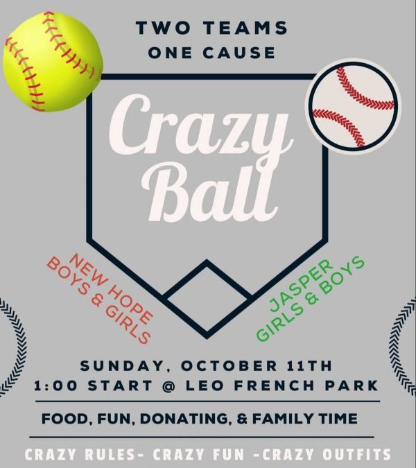 THIRD ANNUAL CRAZY BALL FUNDRAISER SET FOR OCTOBER 11TH AT LEO FRENCH PARK