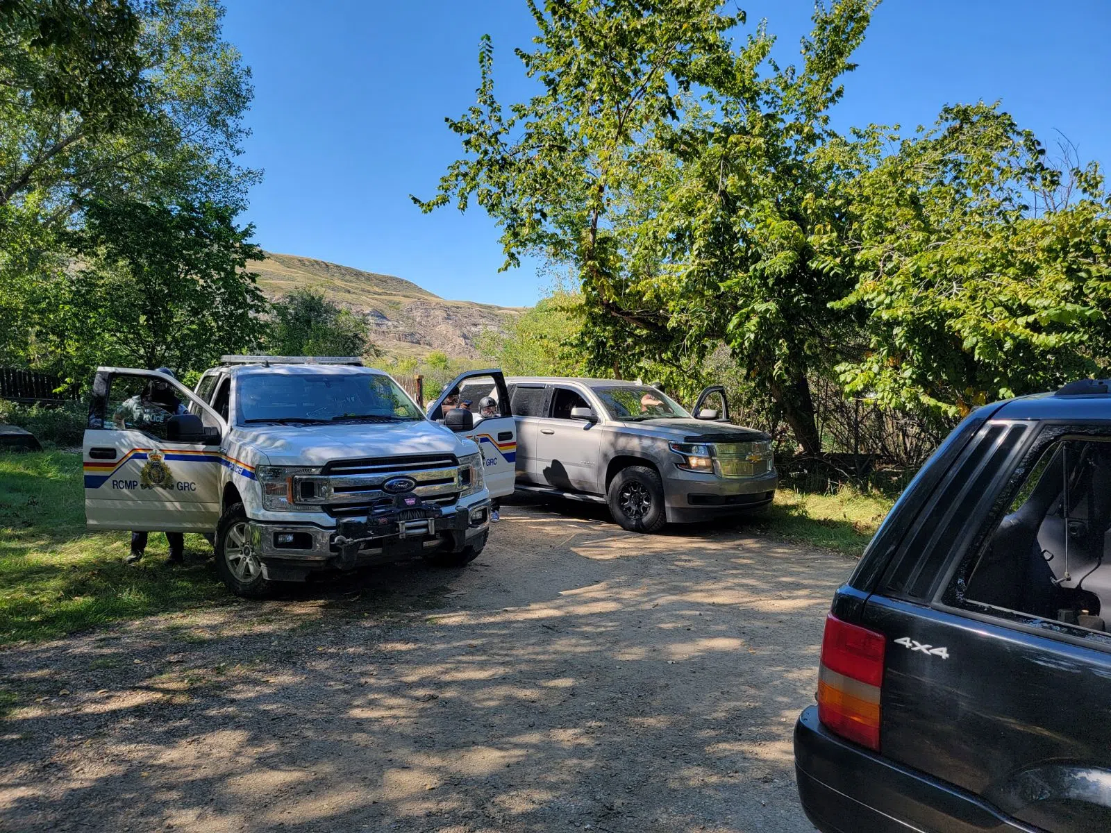 Drumheller RCMP Conduct Training Excercises