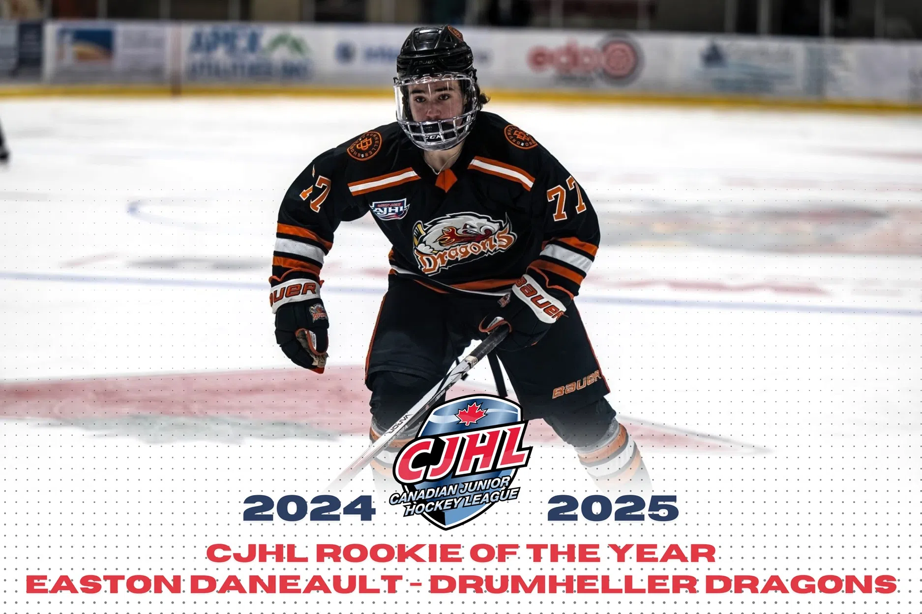 Daneault Named CJHL's Top Rookie