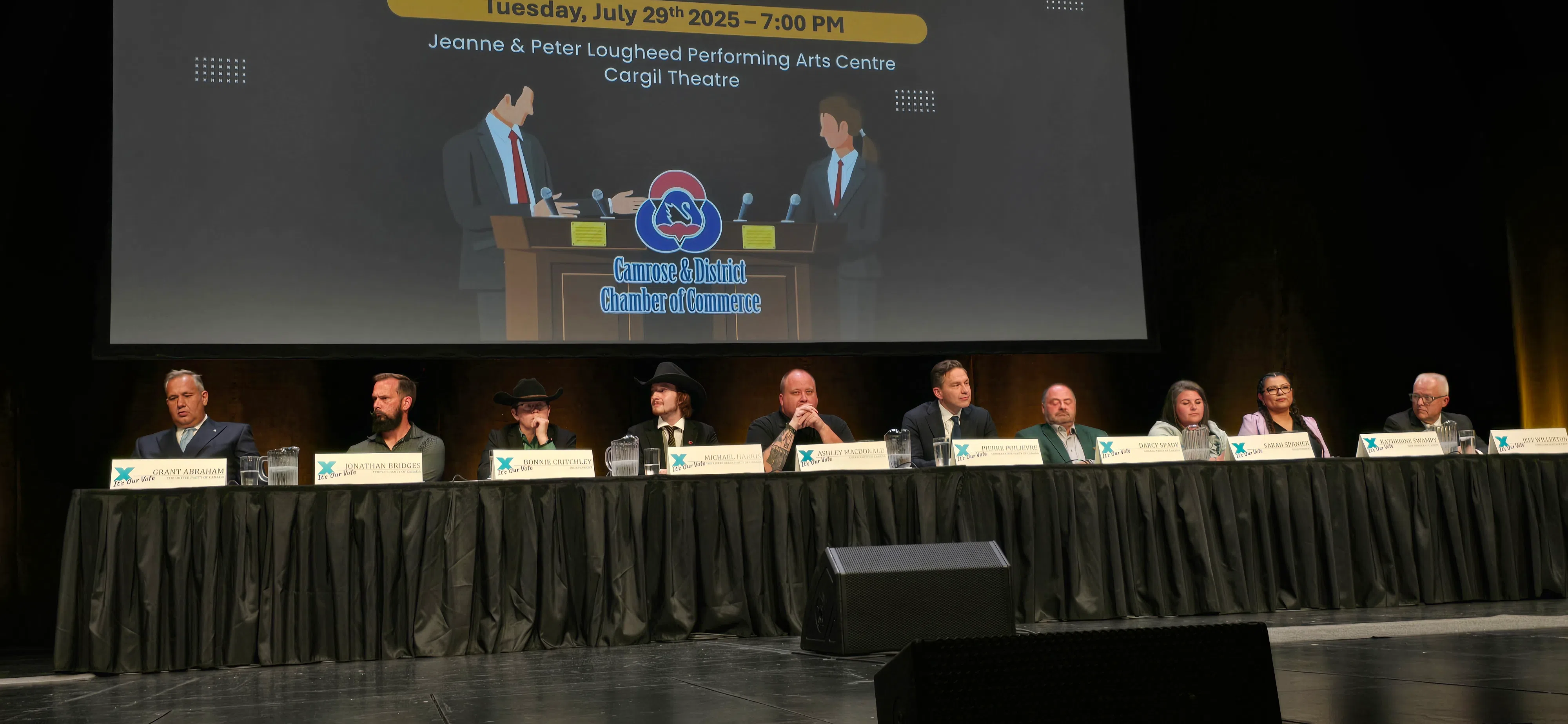 Candidates Square Off in First Byelection Debate in Camrose