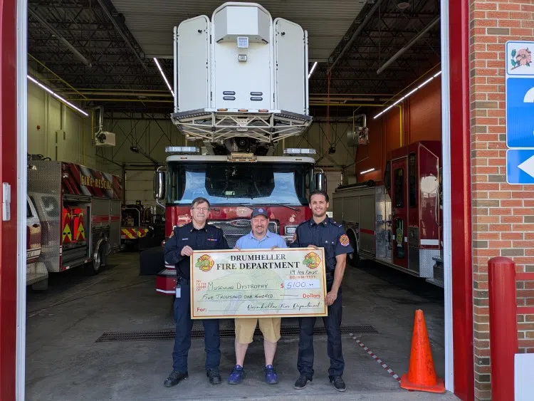 Over $5000 Raised By Drumheller Fire And Rescue
