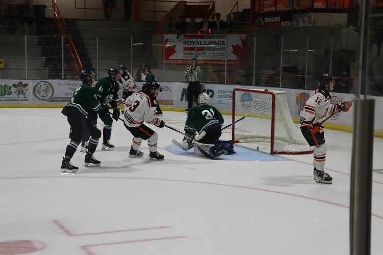 Dragons Start With A Split In Exhibition Action