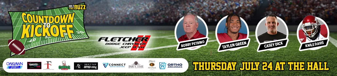 Feature: https://www.ticketweb.com/event/countdown-to-kickoff-the-hall-tickets/13774334?pl=littlerockhall