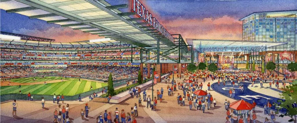 Courtesy City of Arlington Baseball Stadium Arlington 1