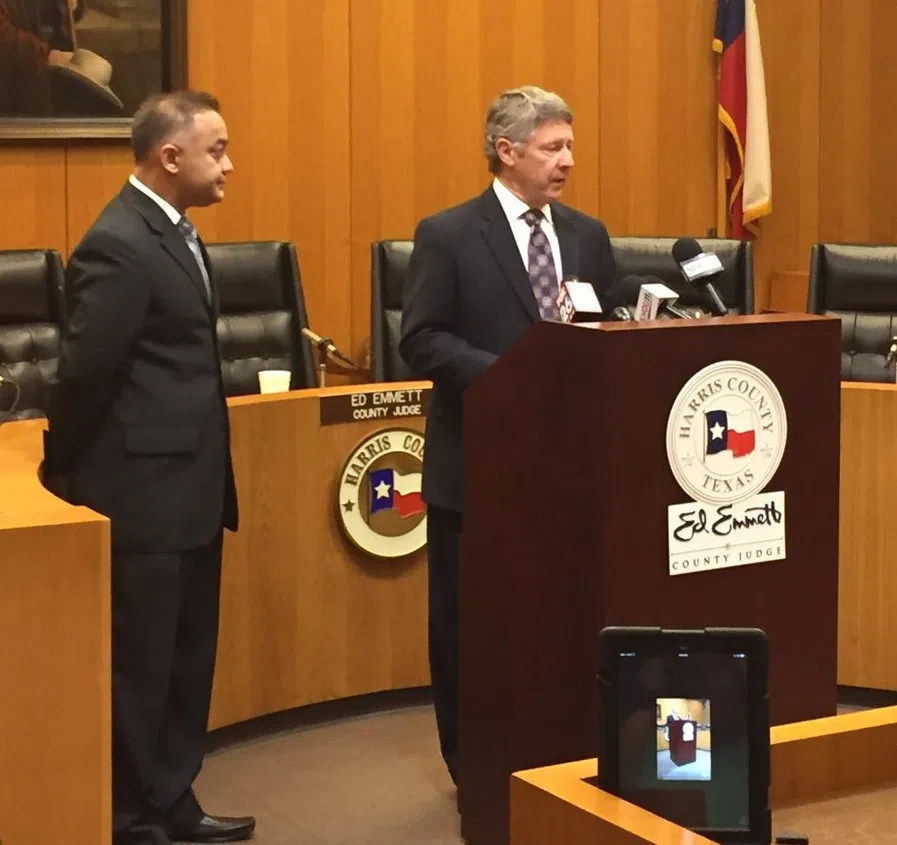 Photograph courtesy of the Harris County Public Health Department/Twitter.