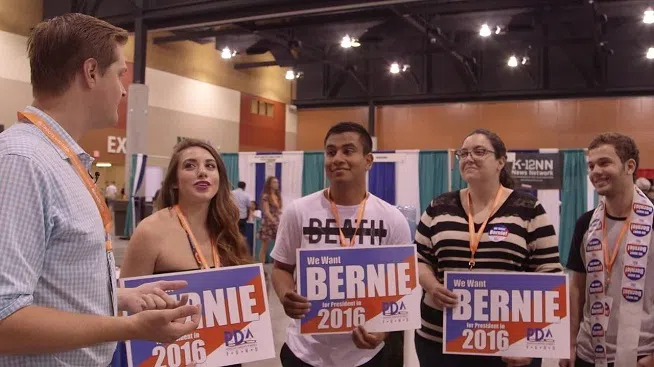 Chris Moody visits a place where Bernie Sanders in king, the Netroots Nation conference in Phoenix, Arizona.