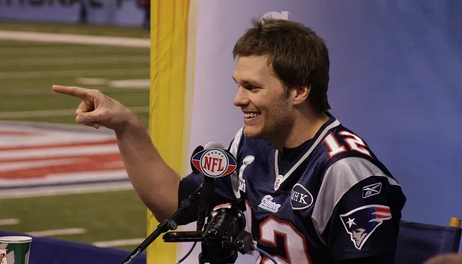 Super Bowl Media Day - Tom Brady