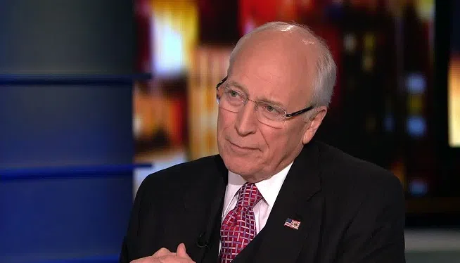 Former Vice President Dick Cheney is scheduled to appear Sept. 8, 2015, at the conservative American Enterprise Institute in Washington, where he'll deliver what the organization is billing as "a major address concerning the deal's consequences for the security and interests of the United States and its allies in the Middle East." FILE -- Speaking to CNN's Erin Burnett on December 12, 2011, former Vice President Dick Cheney said he knew Gingrich well and had positive reviews of his political prowess.