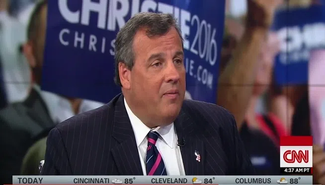 Christie on Clinton