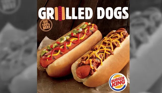 Burger King unveiled two versions of their hot dogs on the menu for the first time in its 62-year history.