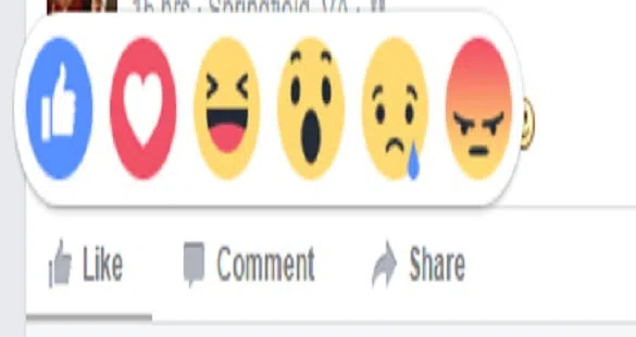 facebook reactions