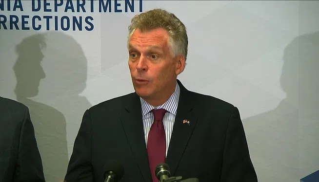 Virginia Gov. Terry McAuliffe said Tuesday he was in "shock" to find out he was under federal investigation for campaign contributions.