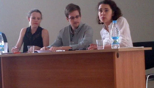 Edward Snowden Meeting with Activists