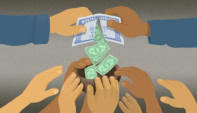 Arthur Brooks, a prominent conservative thinker and president of the American Enterprise Institute, says America has a moral obligation to help its poorest citizens. But it means that middle class Americans would have to give up some of their Social Security and Medicare benefits to pay for it. Brooks recently shared a Georgetown University stage with President Obama to discuss alleviating poverty.