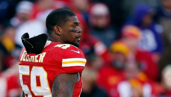during the game at Arrowhead Stadium on November 25, 2012 in Kansas City, Missouri.