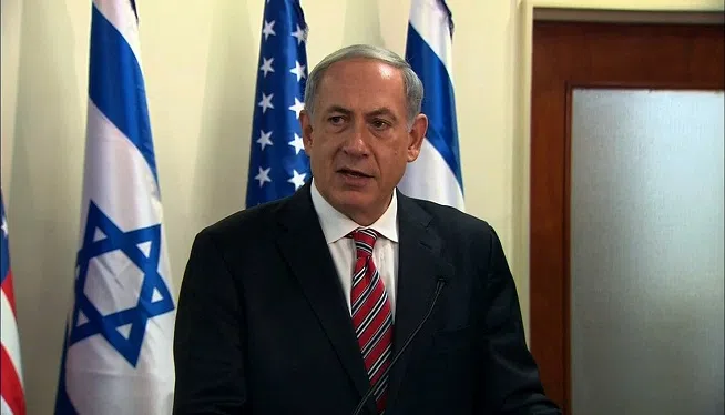 Secretary of State John Kerry and Israeli Prime Minister Benjamin Netanyahu hold a press conference in Jerusalem, Israel on December 5, 2013.