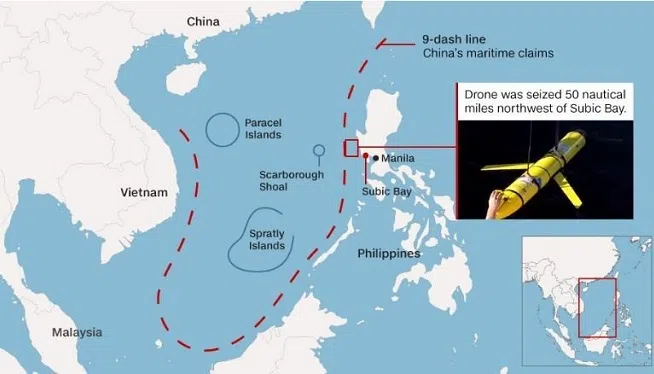 A US underwater drone seized by China has become something of a political hot potato between the two countries at a pivotal time in the superpowers' relationship.