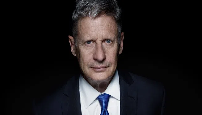 2016 Libertarian Party presidential candidate Gary Johnson