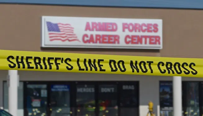 Military Recruiting Center Crime Scene