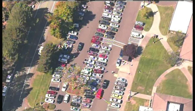 **Embargo: Portland, OR** Thursday's shooting at Oregon's Umpqua Community College appears to have started in one building before the gunman moved to the school's science building, a source with knowledge of the investigation told CNN. Those killed and wounded were found in at least two classrooms.
