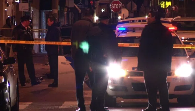 Philadelphia police Officer Jesse Hartnett shouted desperately into his police radio after someone, authorities say, approached his patrol car and shot him as he sat there Thursday night. "Shots fired! ... I'm bleeding heavily!" Hartnett shouts in a recording of his radio call for backup. "I'm bleeding. Get us another unit out here!" Hartnett not only survived but managed to fire back and wound the gunman after what authorities say was an apparent attempt to execute the officer at a city intersection.