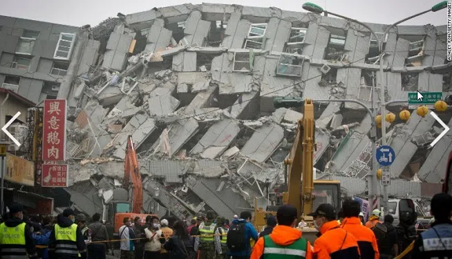taiwan earthquake