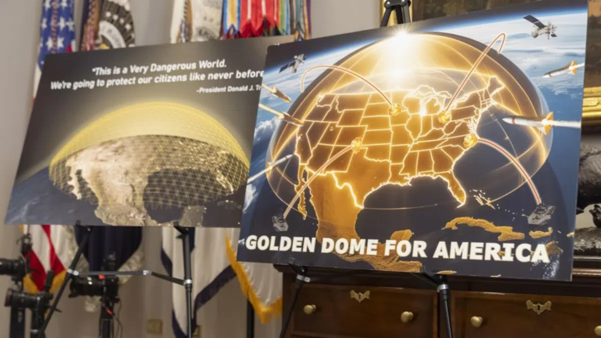 Trump says U.S. control of Greenland is necessary for Golden Dome project, NATO prowess