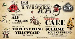 form widget_name="Form" display_title=&quo...
Nov 25, 2025
Enter To Win - Weird Al Yankovic at United Center 6/27/26
Weird Al Yankovic couldn't stay away! Enter below for your shot at winning tickets to the show.
Nov 18, 2025
Enter To Win - Muse at Summerfest 7/2/26
MUSE IS BACK and visiting us at Summerfest 2026! Enter for your shot at winning tickets to the show.
Nov 17, 2025
Enter To Win - Save Ferris at Park West 1/18/26
Enter for your chance to win a pair of tickets to see our friends Save Ferris!
Nov 14, 2025
Enter To Win - Q101 Advance Screening: Five Nights At Freddy's 2
One year after the nightmare at Freddy Fazbear's Pizza, former security guard Mike (Josh Hutcherson) and police officer Vanessa (Elizabeth Lail) are hiding the truth from Mike's sister, Abby (Piper Rubio). When Abby sneaks out to reconnect with Freddy, Bonnie, Chica, and Foxy, she sets off a terrifying chain of events ...
Nov 14, 2025
![