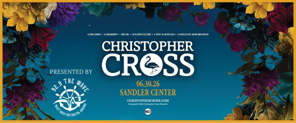 Feature: https://www.sandlercenter.org/events/detail/christophercross