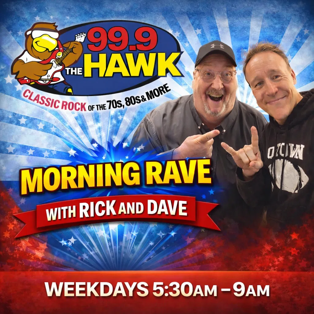 The Hawk Morning Rave W/ Rick & Dave