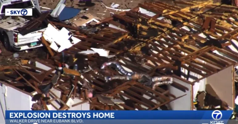 Home explosion victim transferred to Phoenix burn unit