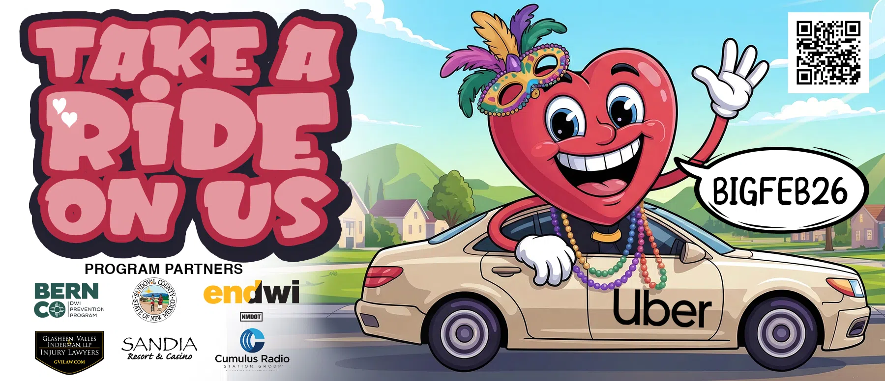 Feature: https://www.newsradiokkob.com/take-a-ride-on-us-bigfeb26/