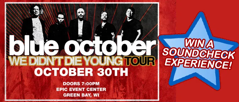 Feature: https://www.fox969.com/2025/07/15/blue-october-at-epic-event-center/