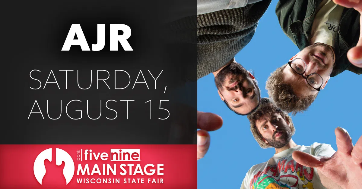 Feature: https://www.fox969.com/2026/02/13/ajr-at-wisconsin-state-fair/