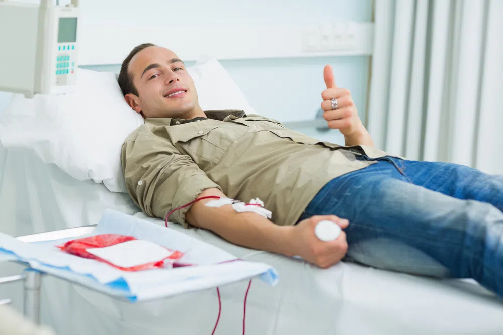 give blood