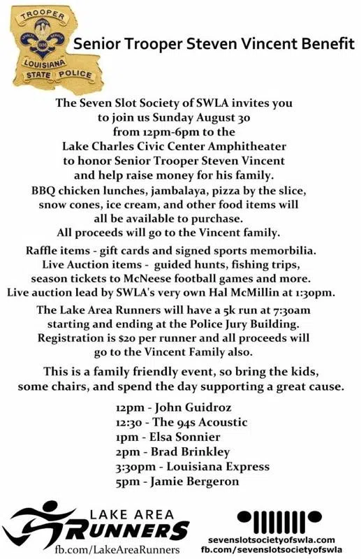 Steven Vincent Benefit