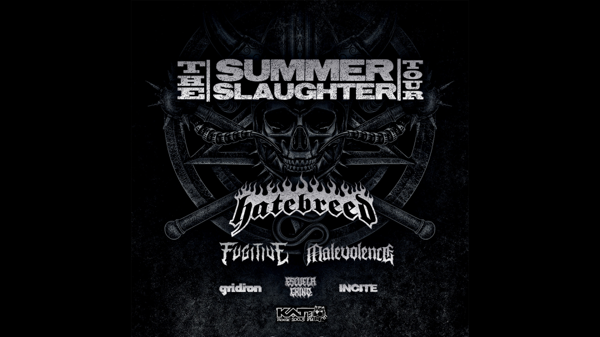 KATT Presents Summer Slaughter with Hatebreed July 12 Diamond