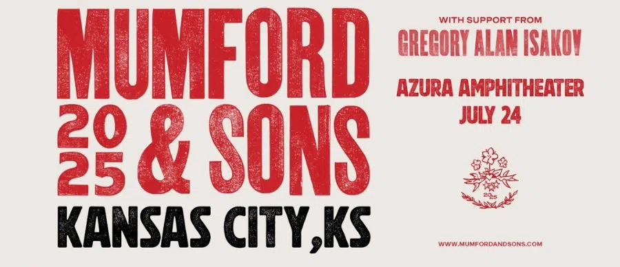 Feature: https://www.ticketmaster.com/mumford-sons-2025-tour-bonner-springs-kansas-07-24-2025/event/0600627AC0715A92?utm_campaign=PRM-00393929&utm_source=ktbg-fm&utm_medium=ln_promo