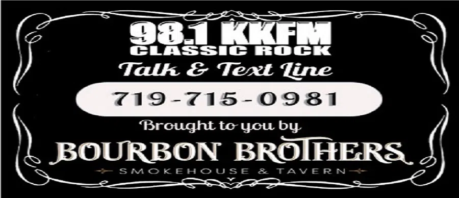 Feature: http://d3323.cms.socastsrm.com/kkfm-studio-text-line-719-715-0981-powered-by-bourbon-brothers-smokehouse-tavern/
