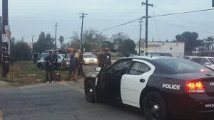 Police at MLK and Jensen