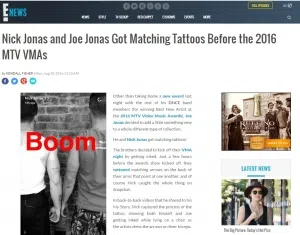 Nick Joe Tattoos