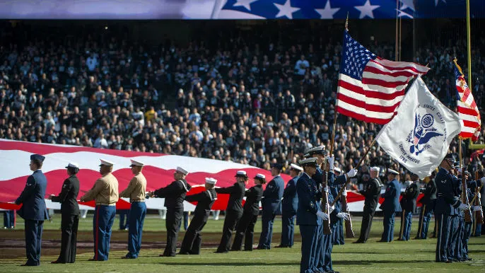 nfl military